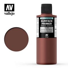 Vallejo 74.605 Surface Primer German Red Brown Primer 200ml