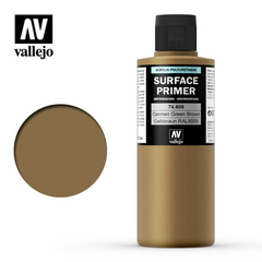 Vallejo 74.606 Surface Primer German Green Brown Primer 200ml