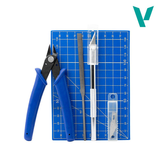VALLEJO T11001 PLASTIC MODELLING TOOL SET (9-pc set)