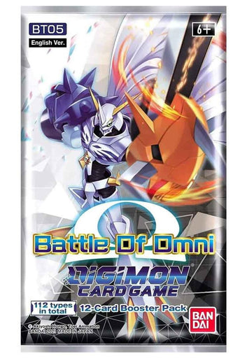 Digimon Card Game BT-05 Battle of Omni Booster Pack English