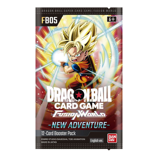 Dragon Ball Super Card Game FB05 Fusion World 05 New Adventure Booster Pack