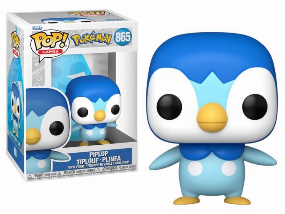 Funko Pop! Games: Pokemon Piplup - Otaku Middle East Toys