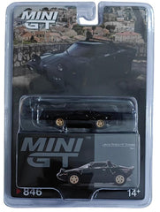 1/64 Mini GT Lancia Stratos HF Stradale Nero #846 Blister