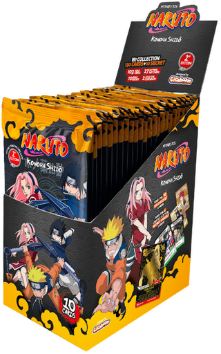 Mythos Naruto TCG Konoha Shido 2nd Edition First Set Booster Box 24 Packs English