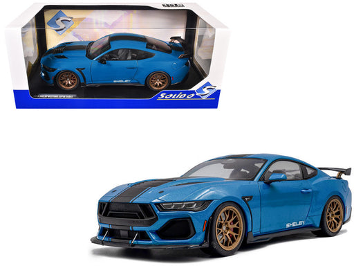 1/18 Solido Shelby Mustang Super Snake Race Blue Metallic 2025 S1813802