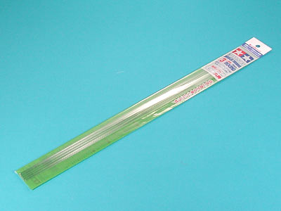 3.0mm Clear Soft Plastic Beam Round (3.0mm diameter x 400mm long) (5 pieces)