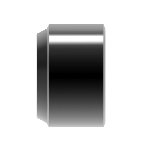 3.0mm Metal Twin Pipe (ver.2) Black (3.0/1.5mm outer/inner diameter x 2.0mm height) (10 pieces)