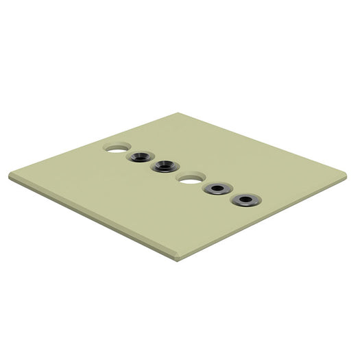 3.0mm Metal Twin Pipe (ver.2) Black (3.0/1.5mm outer/inner diameter x 2.0mm height) (10 pieces)