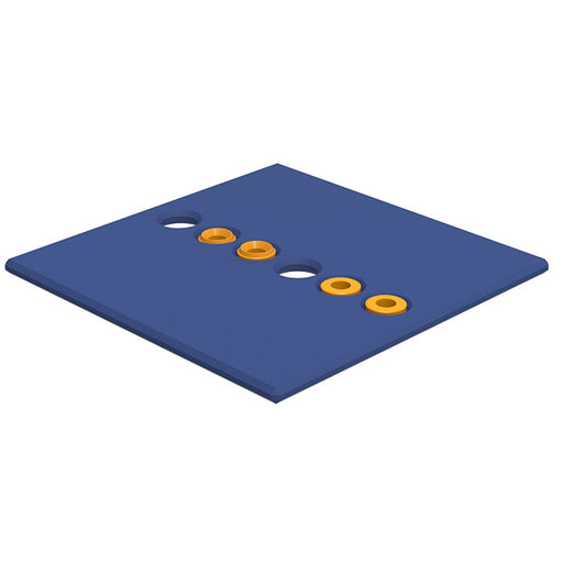 3.0mm Metal Twin Pipe (ver.2) Silver (3.0/1.5mm outer/inner diameter x 2.0mm height) (10 pieces)