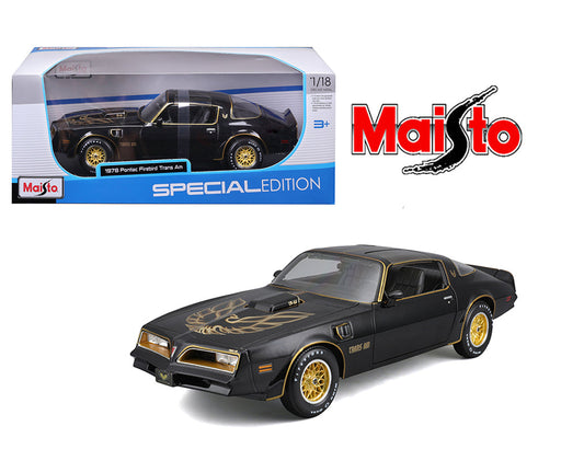 1/18 Maisto Pontiac Firebird Trans Am 1978 Black
