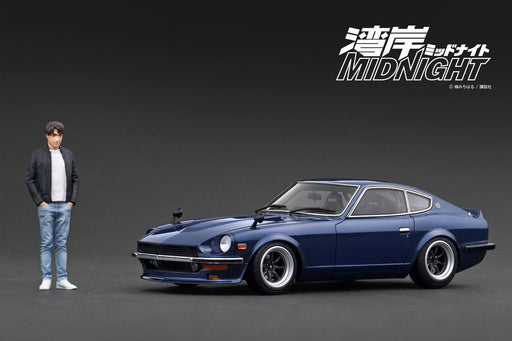 1/18 Ignition Model Nissan Fairlady Z (S30) Wangan Midnight Devil Z with Akio Asakura Figure IG3591