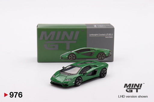 1/64 Mini GT Lamborghini Countach LPi 800-4 Verde Medio #976