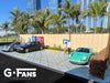 1/64 G-Fans 710029 Garden Parking Scene with LED Diorama