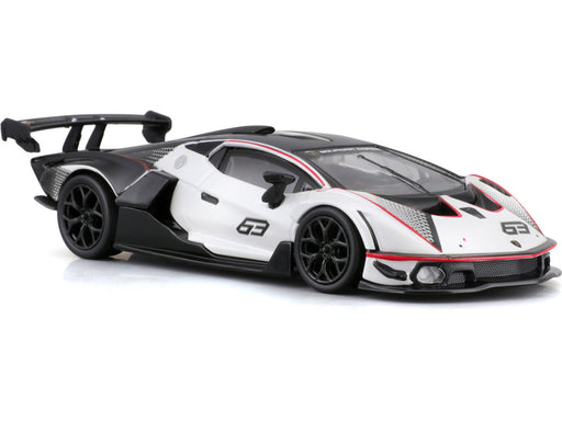 Bburago 1/32 Lamborghini Essenza SCV12 #12 White/Black
