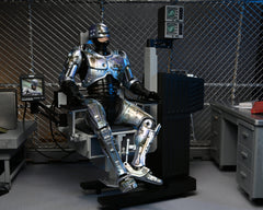 NECA Robocop Ultimate Battle Damage with chair Action Figure