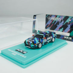 1/64 Kyosho Nissan HKS SKYLINE BNR32 Gr.A 1993 with LED 07012LB (without MOTN Base)