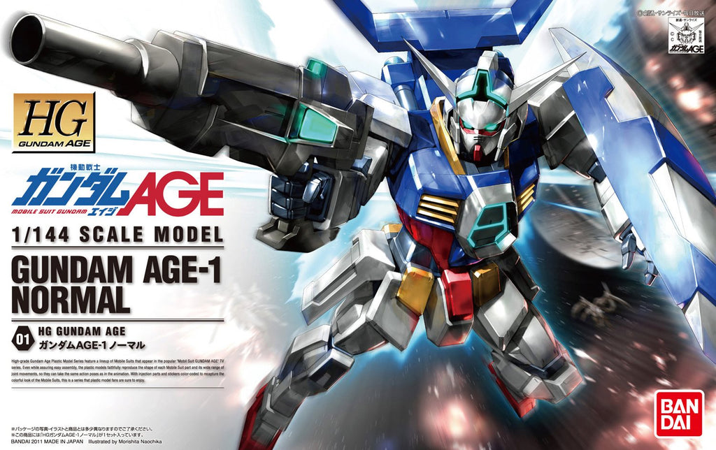 1/144 HG AGE #01 Gundam AGE-1 Normal