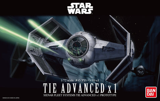 1/72 Star Wars TIE Advanced X1 Model Kit