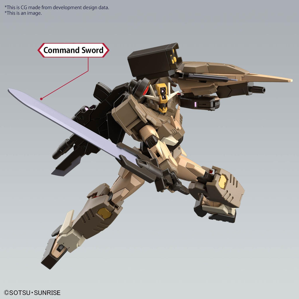 1/144 HGBM #10 Gundam Double O Command Quanta Desert Color