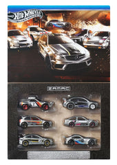 1/64 Hot Wheels Silver Series Die-Cast Set Of 6 Zamac Vehicles Walmart Exclusive (MP)