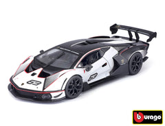 Bburago 1/32 Lamborghini Essenza SCV12 #12 White/Black