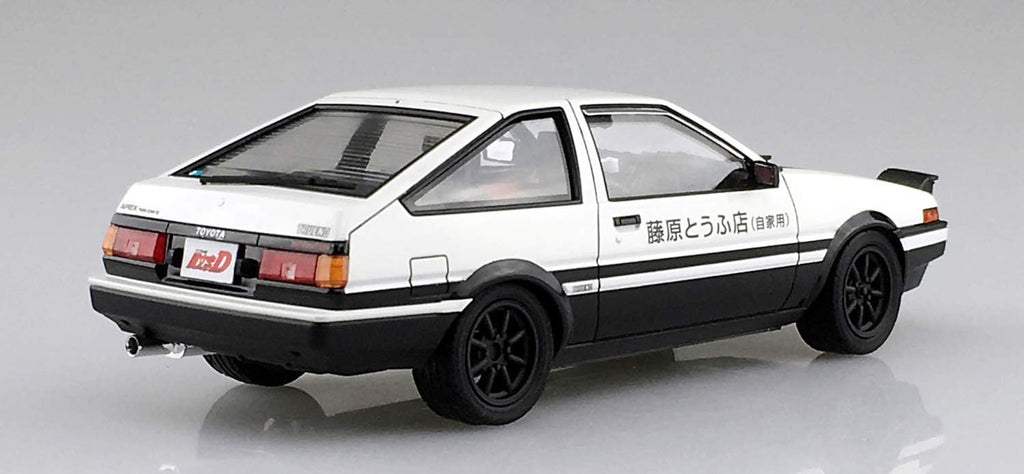 1/24 Aoshima Initial-D #1 Fujiwara Takumi Toyota AE86 Trueno Project -D Ver.