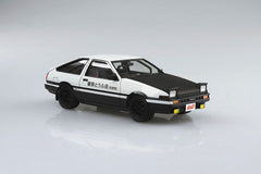 1/24 Aoshima Initial-D #6 Fujiwara Takumi Toyota AE86 Comics Vol.37 Ver.