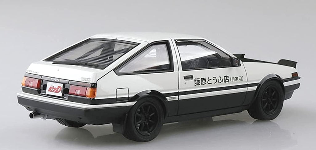 1/24 Aoshima Initial-D #6 Fujiwara Takumi Toyota AE86 Comics Vol.37 Ver.