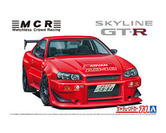 1/24 Aoshima Tuned Car #71 MCR Nissan BNR34 GT-R '02