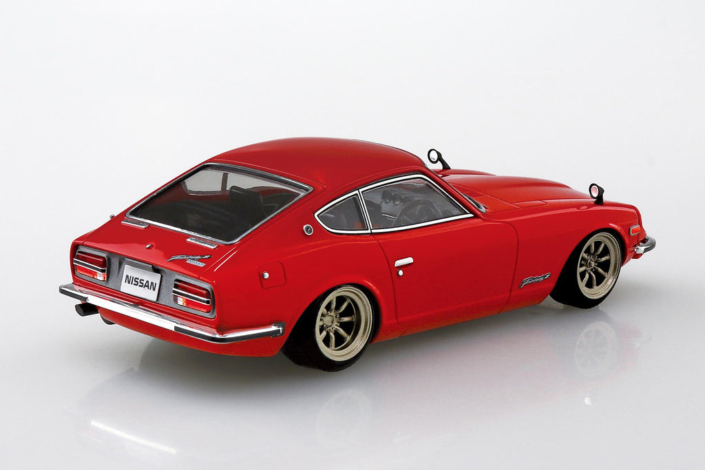 1/32 Aoshima The Snap Kit #13-SP1 Nissan S30 Fairlady Z Custom Wheel Red