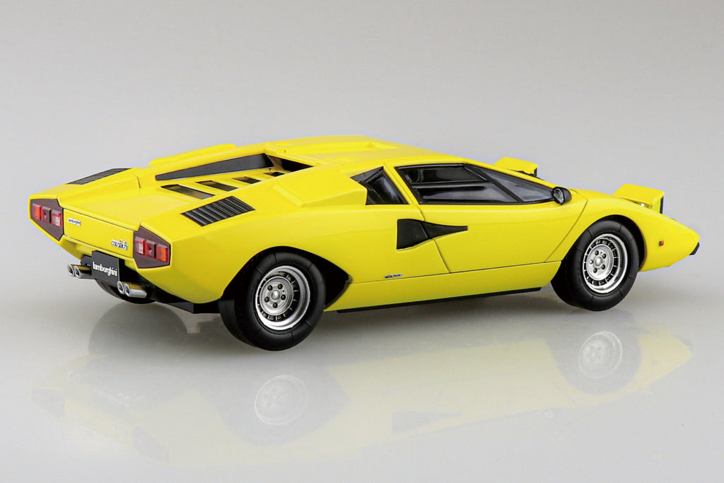 1/32 Aoshima The Snap Kit #20-B Lamborghini Countach LP400 Yellow