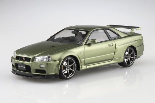 1/24 Aoshima Model Car #134 Nissan BNR34 Skyline GT-R V-SPEC II Nur. 02