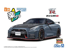 1/24 Aoshima Nissan GT-R R35 Nismo Special Edition 2022 Nismo Stealth Gray Snap Kit No. 02-MG (MP)