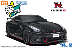 1/24 Aoshima Nissan GT-R R35 Nismo 2017 Meteor Flake Black Pearl Snap Kit No. 05-MB (MP)