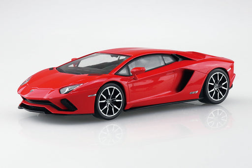 1/32 Aoshima The Snap Kit #7-PR Lamborghini Aventador S Pearl Red