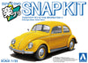 1/32 Aoshima Snap Kit#20-PY Volkswagen Beetle (Postal Yellow) (MP)
