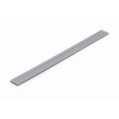 4.0mm Plastic Pipe Gray Thin Type (4.0/3.2mm outer/inner diameter x 250mm long) (5 pieces)