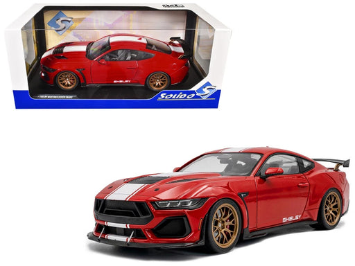 1/18 Solido Shelby Mustang Super Snake Race Red 2025 S1813801
