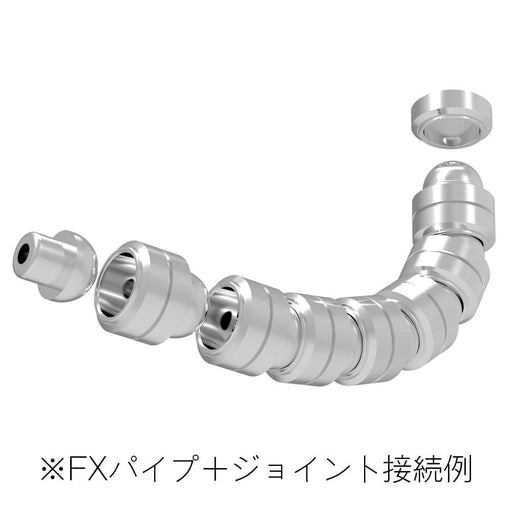 5.0mm FX Metal Pipe S (5.0/1.1-3.5mm outer/inner diameter x 3.5mm width) (20 pieces)