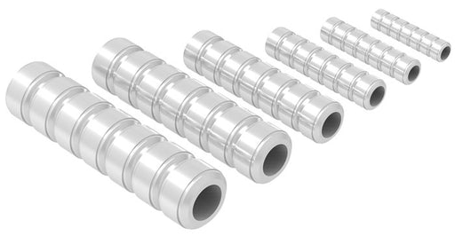 5.5mm MZ Metal Pipe Silver (5.5/3.3mm outer/inner diameter x 3.0mm width) (for 3.2mm Spring) (20 pieces)