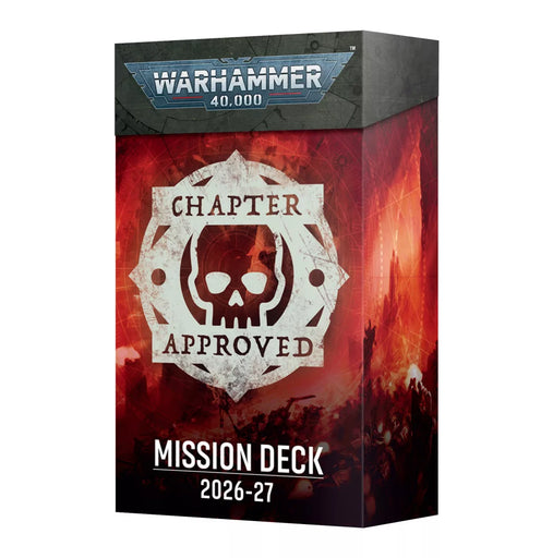 Warhammer 40K Chapter Approved Mission Deck (English)