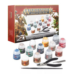 Warhammer Age of Sigmar Paints and Tools