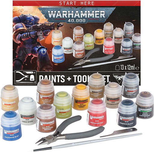 Warhammer 40K Paints and Tools Set NEW (English)