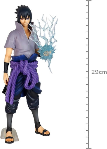Banpresto Naruto Uchiha Sasuke Grandista Nero Figure