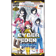 Digimon Card Game BT-22 Cyber Eden Booster Pack English