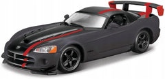 Bburago 1/24 Dodge Viper SRT 10 ACR Gray/Black