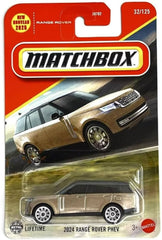 1/64 Matchbox Assorted 1 per item (Toyota, Range Rover, Porsce)