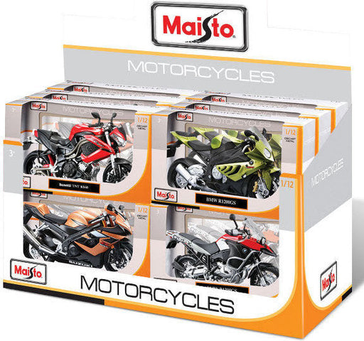 1/12 Maisto 31101 Motorcycles Assorted