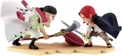 Banpresto One Piece Edward D. Newgate Vs. Shanks WCF Log Stories Figure