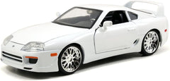 Jada 1/24 Toyota Supra 1995 Fast & Furious White